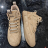 Jeep吉普休閑鞋男秋冬新款高幫戶(hù)外防滑登山鞋男潮流工裝徒步鞋子男 卡其【標準皮鞋碼】 41 曬單實(shí)拍圖
