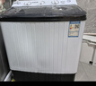 揚子洗衣機半自動(dòng)家用大容量小型租房宿舍波輪脫水甩干兩用雙杠省電老式強動(dòng)力易操作 12kg【洗8.0+脫4.0 】|加厚內桶 曬單實(shí)拍圖