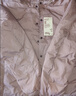 MUJI女式輕量羽絨便攜式無(wú)領(lǐng)夾克羽絨服女款長(cháng)袖25年冬季女裝外套輕薄 煙熏粉色 XL （165/92A） 曬單實(shí)拍圖