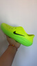 耐克男子一腳蹬涼鞋春季緩震一腳踩抓地回彈NIKE REJUVEN8 HV5060 300沖擊綠/黑/熒光黃 45 曬單實(shí)拍圖