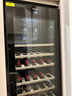 芭克斯（Bacchus）紅酒柜家用恒溫柜多功能辦公藏酒柜葡萄酒茶葉柜紅酒威士忌風(fēng)冷無(wú)霜掛杯實(shí)木單門(mén)立式展示柜保鮮柜 YH-72黑色掛杯-【41支裝】 160L 曬單實(shí)拍圖