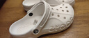 CROCS卡駱馳貝雅洞洞鞋沙灘鞋|10126 白色-100 39(240mm) 曬單實(shí)拍圖