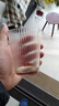 青蘋(píng)果無(wú)鉛玻璃水杯265ml6只裝 豎紋漱口杯茶杯牛奶杯啤酒杯飲料杯 曬單實(shí)拍圖