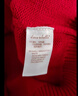 戴維貝拉（DAVE＆BELLA）毛衣紅色圣誕童裝冬季兒童新年上衣針織衣服 曬單實(shí)拍圖