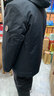 羅蒙（ROMON）鵝絨羽絨服男爸爸裝厚款保暖秋冬商務(wù)休閑可脫內膽高端休閑羽絨服 曬單實(shí)拍圖