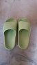 2026新款高級感涼拖鞋居家浴室洗澡防滑防臭拖鞋女夏季外穿不臭腳 綠色 36-37 曬單實(shí)拍圖