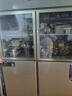 英聯(lián)瑞仕【已補貼20%】四門(mén)冰箱商用水果蔬菜六門(mén)保鮮柜餐飲廚房酒店雙溫冷藏冷凍大容量不銹鋼四開(kāi)門(mén)冰柜 旗艦款加大四門(mén)雙溫上玻璃門(mén)【銅管制冷】 曬單實(shí)拍圖