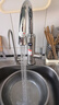 飛羽電熱水龍頭加熱器即熱式小廚寶電熱水器速熱水龍頭即熱水龍頭熱水水龍頭熱得快廚房寶家用過(guò)水熱 【不銹鋼機身】免費安裝+霆芯速熱+漏電保護插頭 曬單實(shí)拍圖