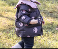 巴厘小豬女童羽絨服外套冬季保暖白鴨絨外出服兒童加絨三防衣服女寶寶冬裝 兔子 110 【充絨量113.63g】 曬單實(shí)拍圖
