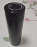 億嘉（IJARL） 溫顯304不銹鋼內膽保溫杯泡茶水杯商務(wù)便攜車(chē)載辦公室 黑色500ml 曬單實(shí)拍圖