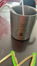 美廚（MAXCOOK）316L不銹鋼杯子 兒童喝水杯帶蓋寶寶牛奶杯雙層茶杯200ml卡皮巴拉 曬單實(shí)拍圖