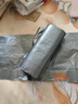 e潔抽繩垃圾袋灰色45*50cm6卷共360只1.8絲免撕手提穿繩加厚雙層膜 曬單實(shí)拍圖