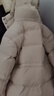 太平鳥(niǎo)女裝羽絨服多格puff女冬裝加厚外套簡(jiǎn)約D 白色【五格】 S 曬單實(shí)拍圖