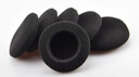 墨頓 適用羅技H330 H340海綿套H110 H111耳機套Logitech專(zhuān)用頭戴式話(huà)務(wù)耳套耳棉隔音耳罩耳墊替換配件 5CM黑色海綿套【3對】 曬單實(shí)拍圖