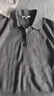 優(yōu)衣庫女裝柔滑棉質(zhì)POLO領(lǐng)針織衫/毛衣毛衫482971 03 灰色 M 曬單實(shí)拍圖