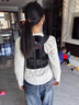 海奧舒青少年脊柱側彎矯正器醫用高低肩兒童脊椎防駝背頭前傾開(kāi)肩矯姿帶 【新品 六代旗艦款】三維支撐＋改善圓肩駝背 S（腰圍60-75，體重50-75斤） 曬單實(shí)拍圖