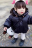 班喜迪寶寶棉服秋冬款嬰幼兒童加厚外套男女童棉衣棉襖保暖小童韓版冬季 黑色 80 cm 曬單實(shí)拍圖