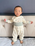 斑巴豆迪嬰兒秋衣秋褲套裝春秋護肚兒童內衣純棉男女寶寶打底衣服睡衣秋冬 曬單實(shí)拍圖