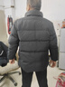 李寧防潑水保暖科技短羽絨服男子冬季時(shí)尚健身休閑運動(dòng)外套AYMV769 曬單實(shí)拍圖