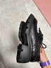 百麗（Belle）復古牛皮牛津鞋女2026春新商場(chǎng)款厚底增高JK樂(lè )福鞋E9N1DAM6 黑色 38 曬單實(shí)拍圖