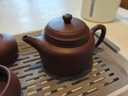京東京造 宜興紫砂壺 手工茶壺【原礦紫泥】煮泡茶具 德鐘壺238ml禮盒裝 曬單實(shí)拍圖