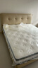 全友家居 奶油風(fēng)頭層牛皮茉伊真皮床頭軟包靠背臥室家用1.8米雙人大床 曬單實(shí)拍圖