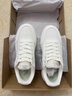 安踏輕松板鞋男鞋春季透氣厚底小白鞋純白色休閑鞋輕便運動(dòng)鞋子男 【輕松1】 紙莎白-2 40 曬單實(shí)拍圖