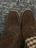 LE MURMURELe' Murmure山野游牧_城市Safari流蘇掛穗西部牛仔松弛感中筒靴女 巧克力褐 Chocolate Brown 36 曬單實(shí)拍圖