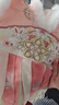安妮優(yōu)兒（Anneyol）漢服女童冬款古風(fēng)加絨連衣裙兒童秋冬新年拜年服唐裝裙 粉色 150 曬單實(shí)拍圖