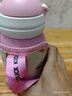 G.duck小黃鴨彈蓋保溫杯450ml 兒童卡通學(xué)飲吸管杯316不銹鋼彈蓋款-粉色 曬單實(shí)拍圖