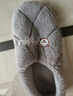 俞兆林棉拖鞋男女居家用室內簡(jiǎn)約保暖毛絨包跟防滑棉鞋 YI004 曬單實(shí)拍圖