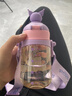 KUROMI兒童直飲吸管奶瓶1-2-3歲-6歲一歲以上大寶寶ppsu防脹氣喝奶喝水 庫洛米【直飲款】【手柄+背帶】  350ml 【送】清潔工具 曬單實(shí)拍圖