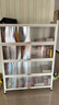唐輯鋼制書(shū)架書(shū)柜防塵儲物收納柜落地置物架多層鐵藝書(shū)架五層長(cháng)100 曬單實(shí)拍圖