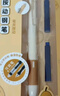 優(yōu)尚鋼筆（OASO）K019潛艇艙式密封按動(dòng)熱敏可擦鋼筆財務(wù)尖小學(xué)生三年級練字書(shū)寫(xiě)專(zhuān)用蜜桃粉 曬單實(shí)拍圖