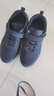 足力健艾爸爸老人鞋男鞋春秋款防水防滑軟底運動(dòng)鞋中老年媽媽舒適健步鞋女鞋 深藍男款 41 曬單實(shí)拍圖