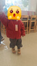 巴拉巴拉男童棉衣女童棉襖寶寶棉服冬裝2025年拜年服毛絨外套208125106201 曬單實(shí)拍圖