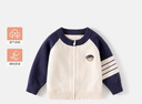 班喜迪男童毛衣春秋款2026新款寶寶帥氣針織開(kāi)衫兒童春季外套春裝小童裝 曬單實(shí)拍圖