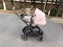 UPPAbabyCRUZ V2+嬰兒車(chē)高景觀(guān)嬰兒推車(chē)雙向 可坐可躺 易折疊 寶寶手推車(chē) 灰粉色ROS 曬單實(shí)拍圖