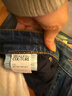 VERSACE JEANS COUTURE 新品 男士棉質(zhì)做舊修身款牛仔褲長(cháng)褲男裝 78GAB5S0 CDWA8 904 藍色 33 曬單實(shí)拍圖