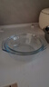 格娜斯雙耳透明耐熱玻璃碗大號帶蓋微波爐專(zhuān)用碗湯碗面碗沙拉碗餐具1.5L 曬單實(shí)拍圖