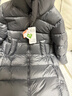 安奈兒兒童裝男女童加長(cháng)款羽絨服2025冬季新款保暖外套 黑色   120    曬單實(shí)拍圖