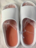回力居家男士拖鞋室外穿四季防滑臭沙灘涼拖鞋HL02331白橙色42-43碼 曬單實(shí)拍圖