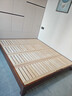 南躍無(wú)床頭床排骨架床純實(shí)木櫸木大小戶(hù)型無(wú)靠背床架2米1.5定制尺寸 床+20cm乳膠椰棕Comfor床墊 180cm*200cm 曬單實(shí)拍圖