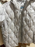 波司登（BOSIDENG）鵝絨輕薄羽絨服連帽膠囊女短款菱格紋內膽外套B250131028 【店長(cháng)推薦】巖石灰8088-格雷系 3XL 185/104A 150斤-160斤 曬單實(shí)拍圖