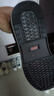 冬季保暖黑色高幫棉鞋防滑輕便加厚加絨棉布鞋男女司機中老年 五扣系帶棉布鞋 44 曬單實(shí)拍圖