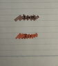 斑馬牌 (ZEBRA)雙頭柔和熒光筆 mildliner系列單色劃線(xiàn)記號筆 學(xué)生標記筆 WKT7 柔和朱紅 曬單實(shí)拍圖