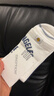 杰克·瓊斯（JACK&JONES）冬季新款男生NBA聯(lián)名運動(dòng)風(fēng)襪子兩雙裝中筒襪22541Q002 A06本白色 L 曬單實(shí)拍圖