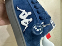 卡帕（Kappa）官方背靠背增高運動(dòng)厚底板鞋子男春季新款德訓鞋男 花青藍  42 曬單實(shí)拍圖