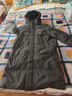 鴨鴨（YAYA）孫穎莎同款羽絨服男女2025冬季新款中長(cháng)款泡芙防寒加厚保暖外套HY 星空黑色-YE5B000706A L /175 曬單實(shí)拍圖