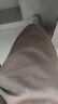 森馬休閑褲男冬季仿牛仔寬松弧形褲2025垂感松弛闊腿褲子10A725127103 曬單實(shí)拍圖